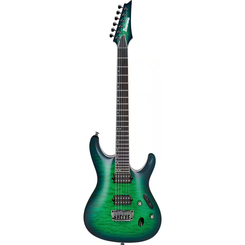 Ibanez S6521QSLG Surreal Blue Burst Gloss