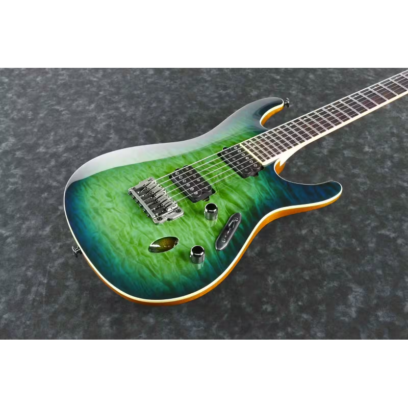 Ibanez S6521QSLG Surreal Blue Burst Gloss