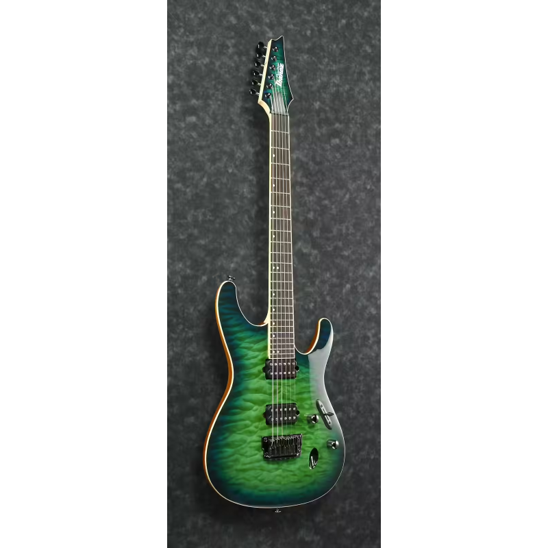 Ibanez S6521QSLG Surreal Blue Burst Gloss