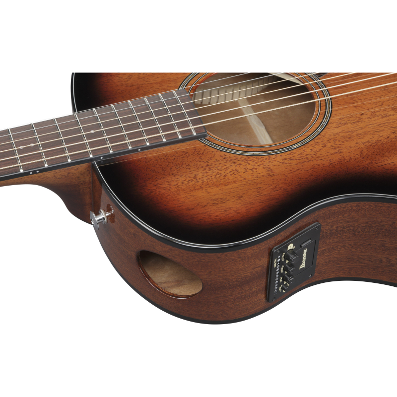 Ibanez AAM140EMHS Mahogany Sunburst High Gloss Chitarra Acustica Elettrificata