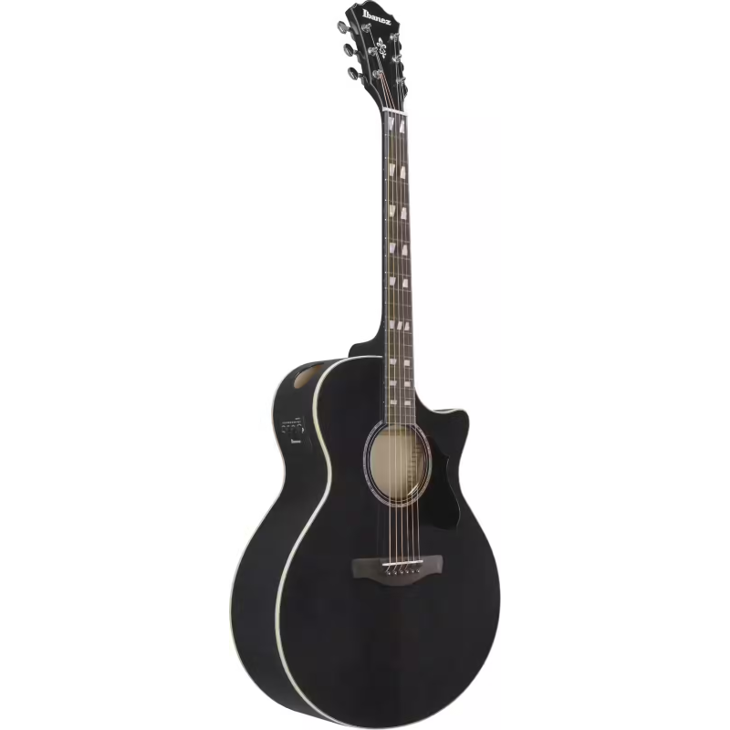 Ibanez AE170TBK Transparent Black Chitarra Acustica Elettrificata