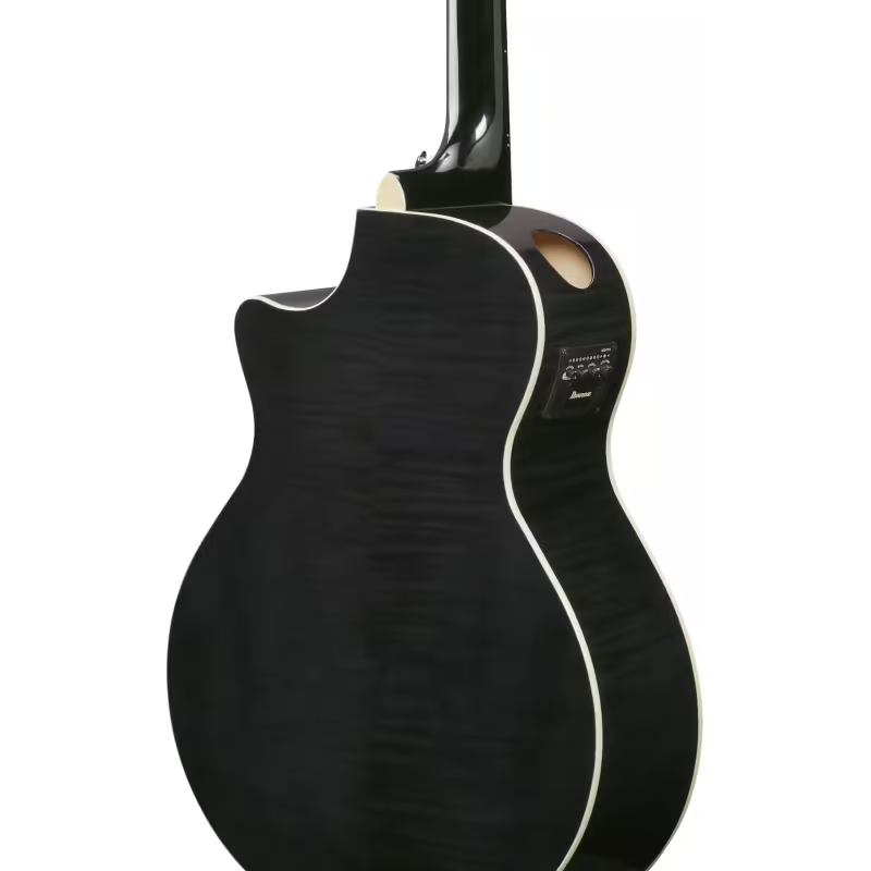 Ibanez AE170TBK Transparent Black Chitarra Acustica Elettrificata