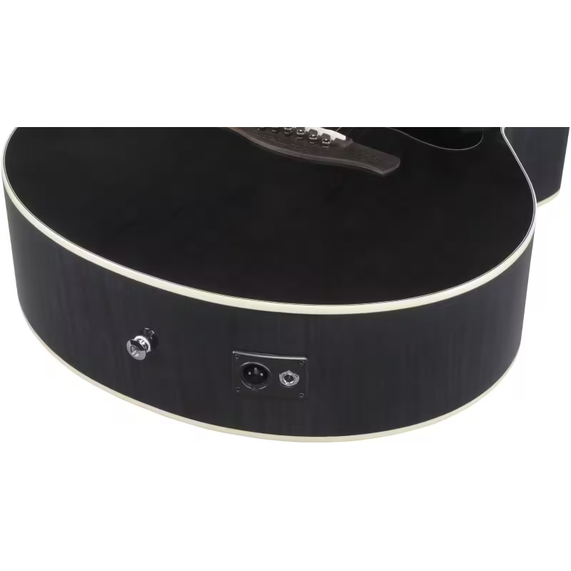 Ibanez AE170TBK Transparent Black Chitarra Acustica Elettrificata