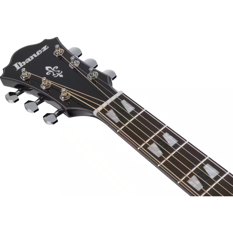 Ibanez AE170TBK Transparent Black Chitarra Acustica Elettrificata