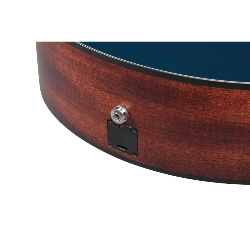 Ibanez AE275DBF Dark Tide Blue Flat Chiatarra Acustica Elettrificata