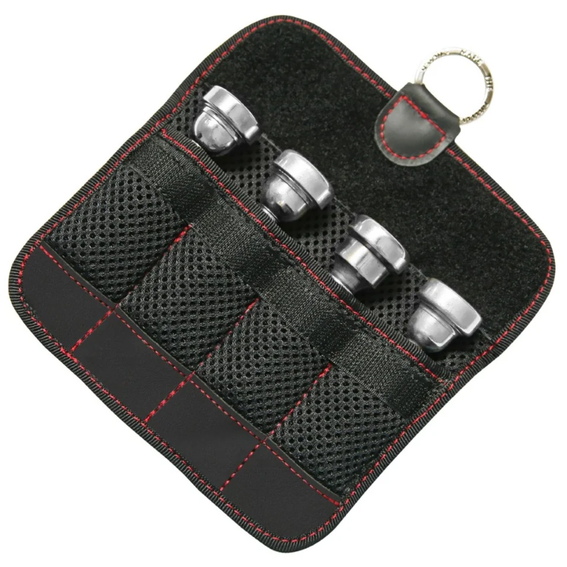 BG PMT4 Astuccio per 4 Bocchino Tromba, Flicorno o Cornetta Nero