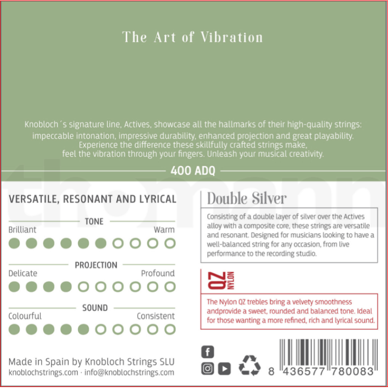 KNOBLOCH Actives QZ 400ADQ Medium Hight Tension 34 MH