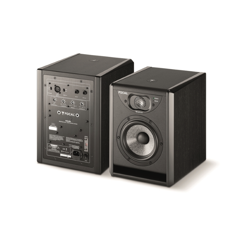 Focal Solo 6 Black ST6 Monitor da Studio Attivo 6.5" 130W