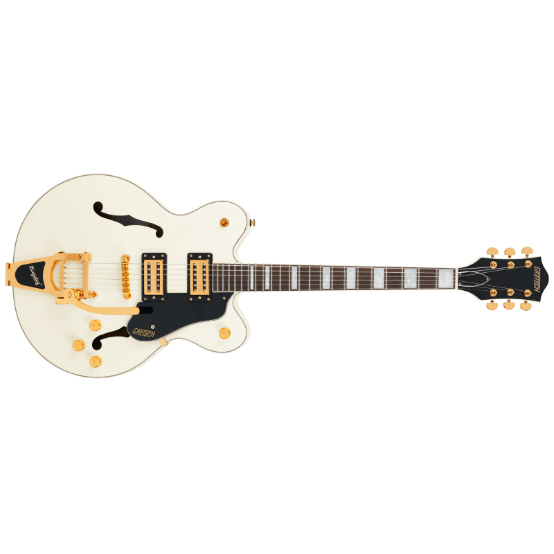 Gretsch G2622TG Streamliner™ Center Block Double-Cut with Bigsby® LTD, Laurel Fingerboard, Broad’Tron™ BT-3S Pickups, Vintage White