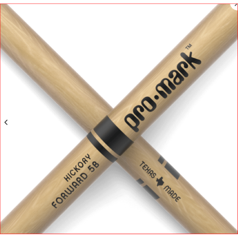 PROMARK 5B Bacchette Hickory Forward punta legno