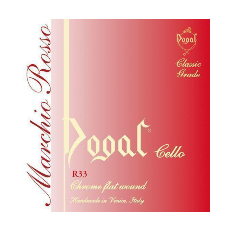 Dogal R33A Rossa Corda LA per Violoncello 1/2 in Cromo Laminato