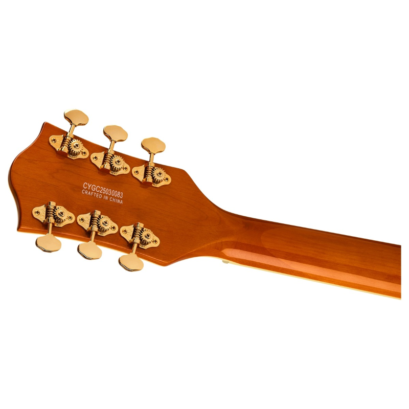 Gretsch Synchromatic™ Nashville™ Hollow Body Single-Cut with Bigsby®, Ebony Fingerboard, 50's Orange Stain