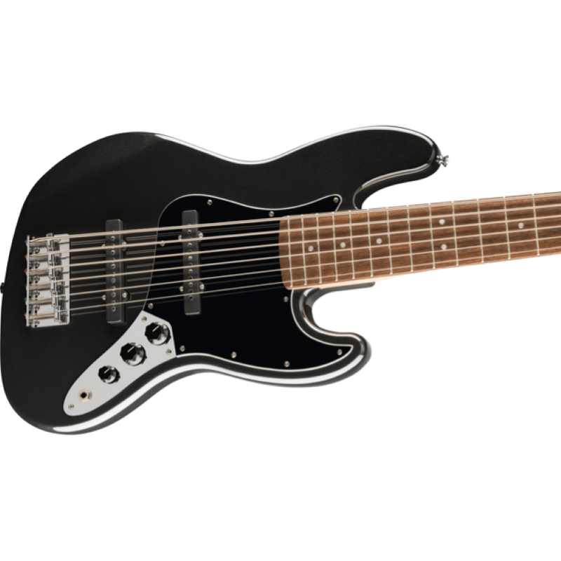 Fender Squier Affinity Series™ Jazz Bass® VI, Laurel Fingerboard, Black Metallic 0378671565