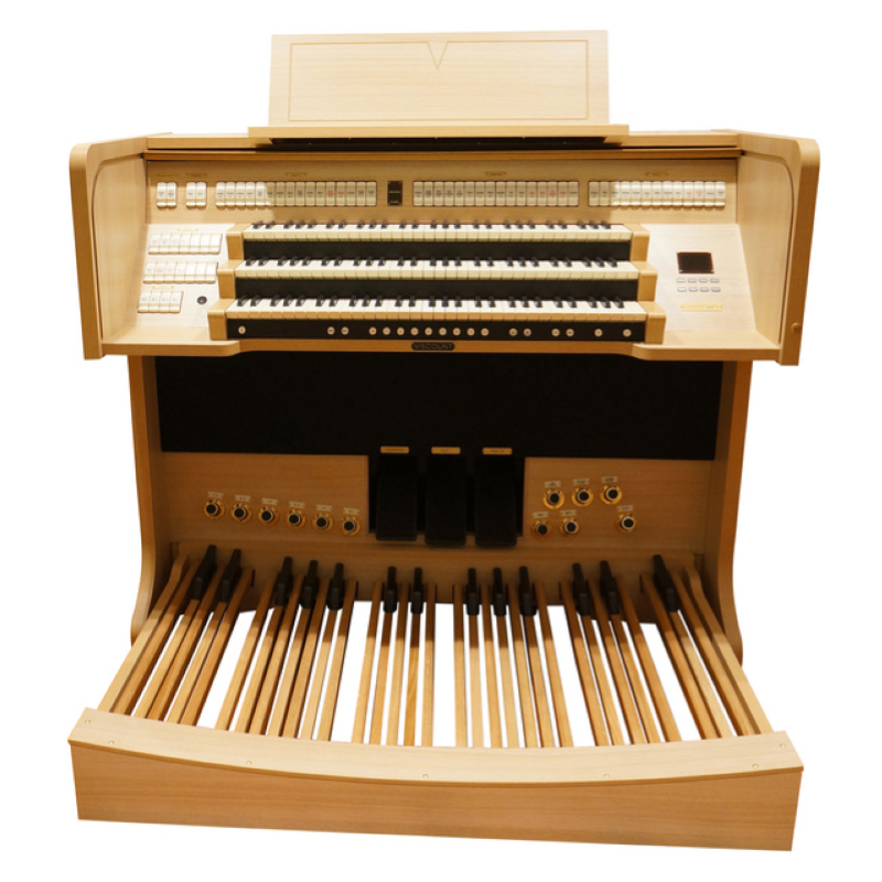 Viscount Unico CLV8 Organo liturgico 3 manuali Rovere Chiaro