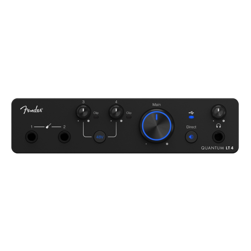 Fender Quantum LT4  Interfaccia Audio USB C 4 In 2 Out