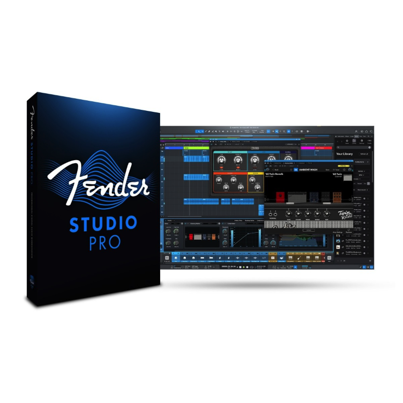 Fender Quantum LT4  Interfaccia Audio USB C 4 In 2 Out