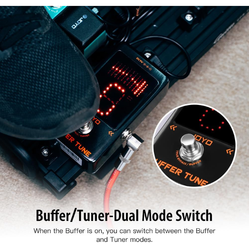 JOYO JF-19 BUFFER TUNE Accordatore a pedale