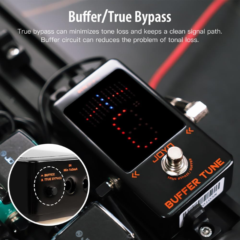 JOYO JF-19 BUFFER TUNE Accordatore a pedale