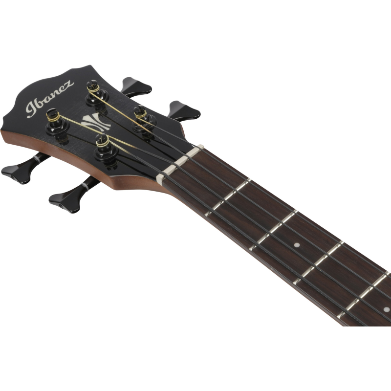 Ibanez AEGB25ETKH Basso Acustico Transparent Black Sunburst High Gloss