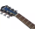 Ibanez AEWC16QATLH Chitarra Acustica Transparent Blue Sunburst