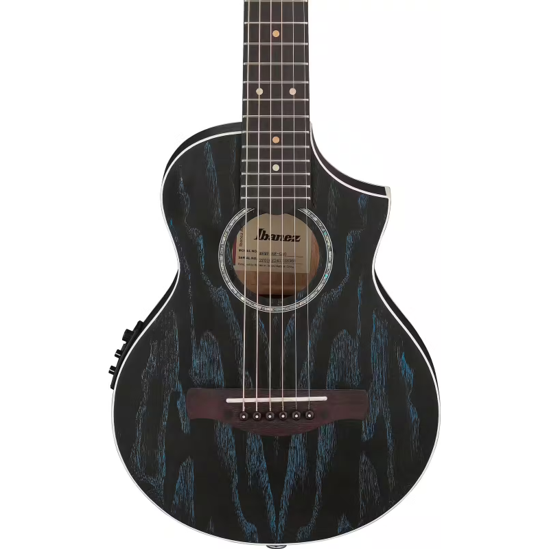 Ibanez EWP16EWBGAO Chitarra stile Tenore Piccola Galaxy Aqua Open Pore