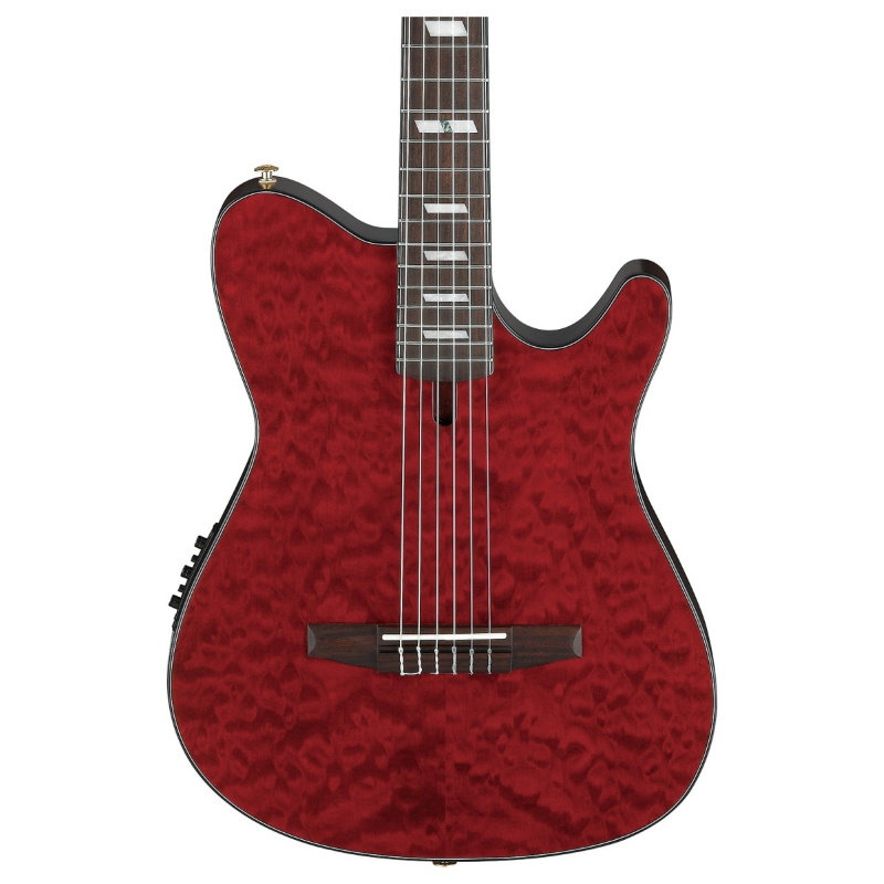 Ibanez FRH20QMNWRL Chitarra Acustica Wine Red Low Gloss
