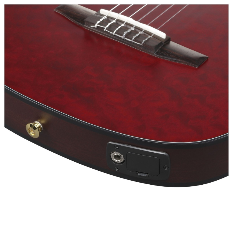 Ibanez FRH20QMNWRL Chitarra Acustica Wine Red Low Gloss