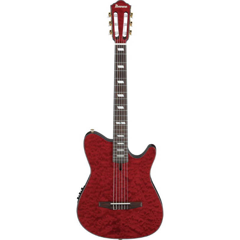 Ibanez FRH20QMNWRL Chitarra Acustica Wine Red Low Gloss