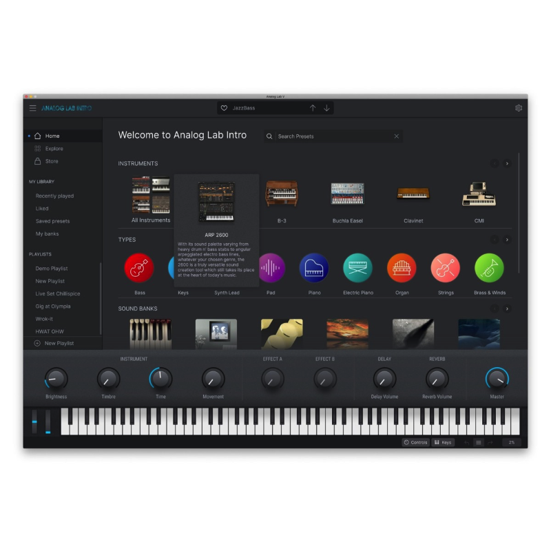 Arturia KeyStep 37 MK2 Controller MIDI e Sequencer Polifonico 37 Tasti Bianco