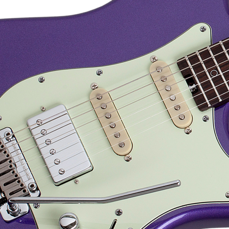 Schecter NICK JOHNSTON TRAD 10TH-HSS-AVIOLET NICK JOHNSTON SIGNATURE TRADITIONAL 10TH ANNIVERSARY HSS