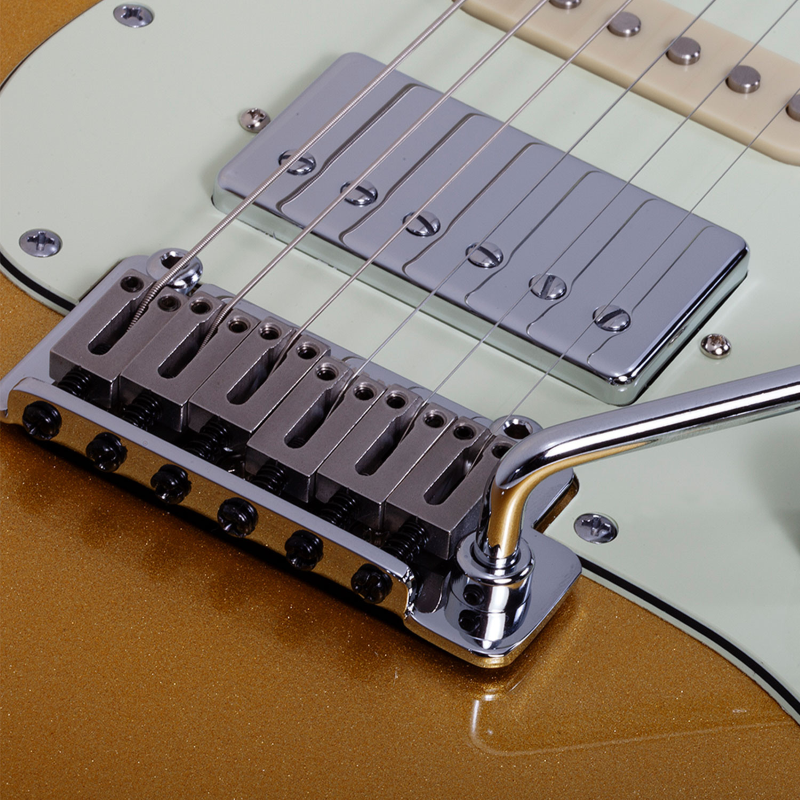 Schecter NICK JOHNSTON TRAD 10TH-HSS-ASAFFRON NICK JOHNSTON SIGNATURE TRADITIONAL 10TH ANNIVERSARY HSS