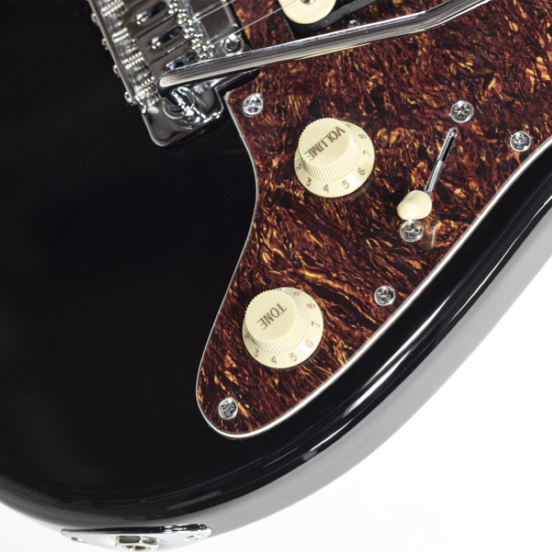 R66 Schecter Vintage Traditional Seventies Midnight Black