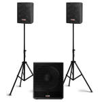 Audio Design TRIO F1 Sistema amplificato SW + Satelliti 3000Watt