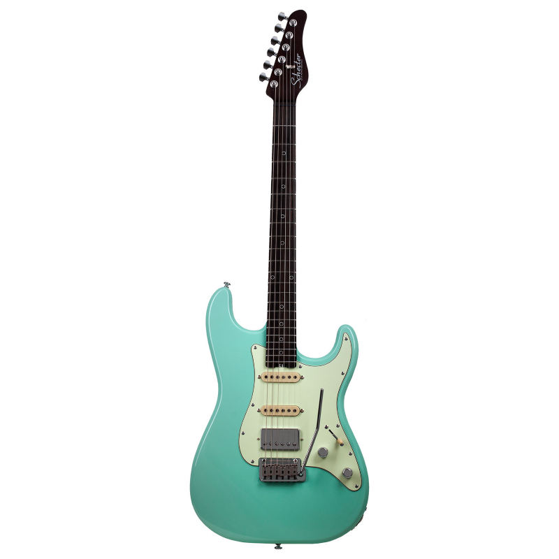 Schecter NICK JOHNSTON TRAD 10TH-HSS-AGREEN NICK JOHNSTON SIGNATURE TRADITIONAL 10TH ANNIVERSARY HSS