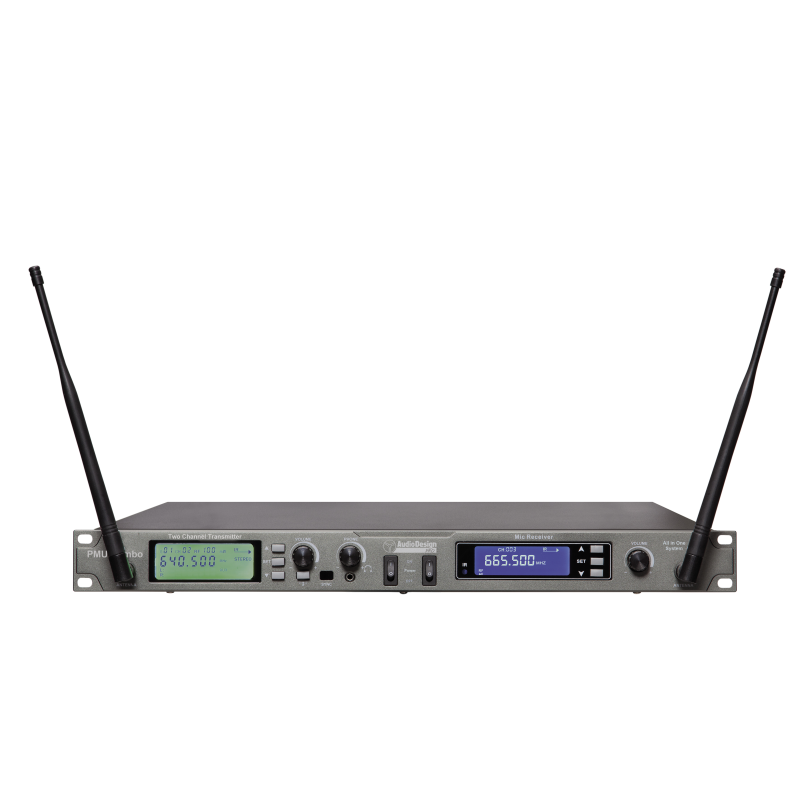Audio Design PMU COMBO Sistema All in One con microfono wireless e In Ear Monitor
