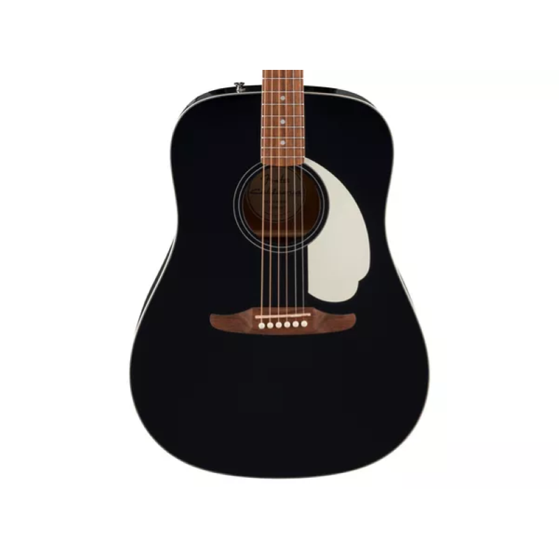 Fender California Standard Redondo™, Spruce Top, Ivory Pickguard, Black