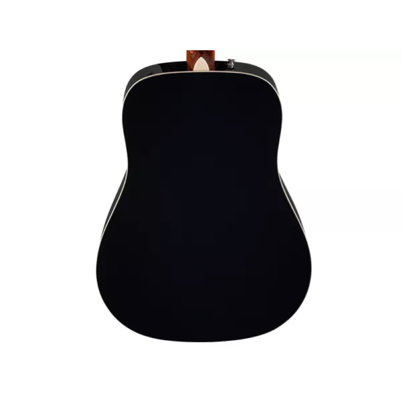 Fender California Standard Redondo™, Spruce Top, Ivory Pickguard, Black
