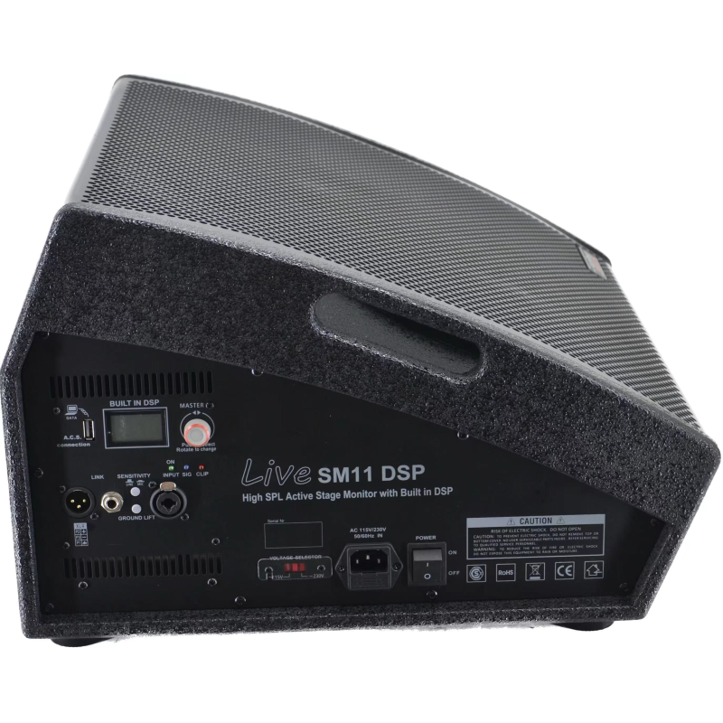 Audio Design LIVE SM11 DSP Monitor da palco attivo 1200 Watt