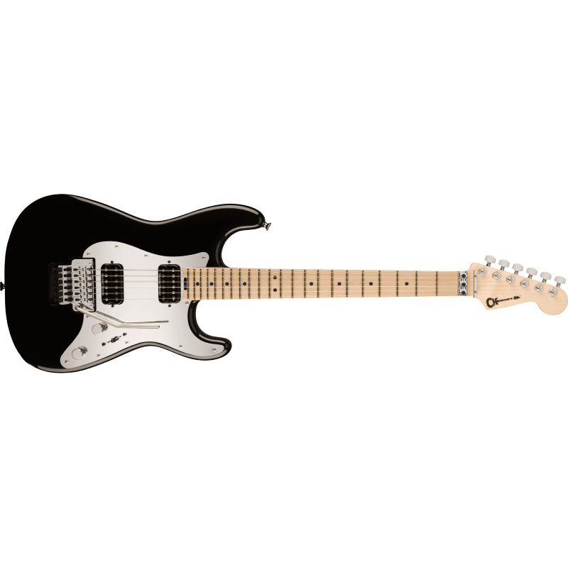 Charvel Pro-Mod So-Cal Style 1 HH FR M, Maple Fingerboard, Gloss Black