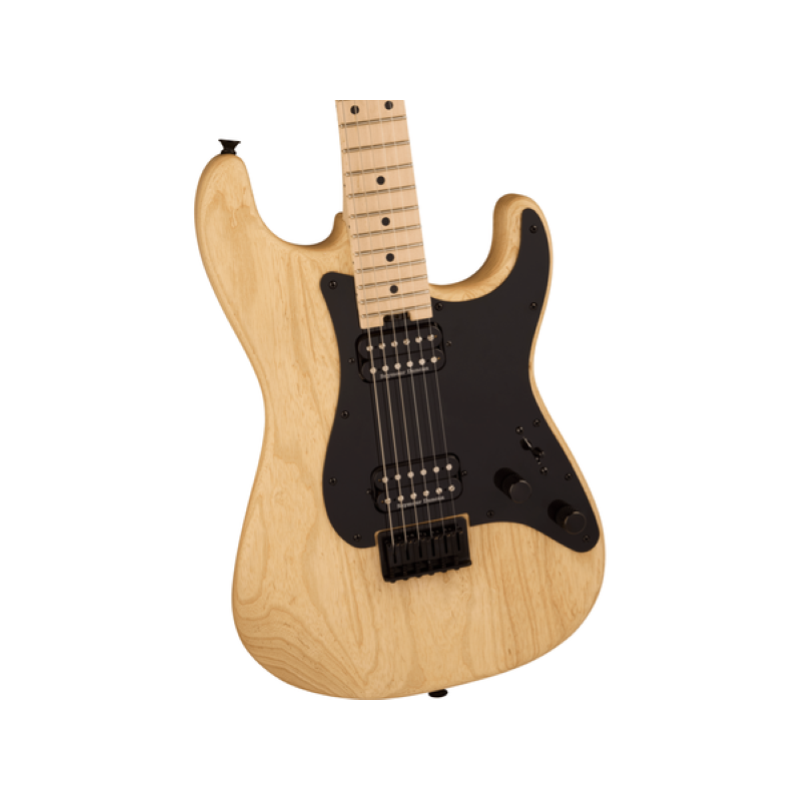 Charvel Pro-Mod So-Cal® Style 1 HH HT MPL, Maple Fingerboard, Natural Ash