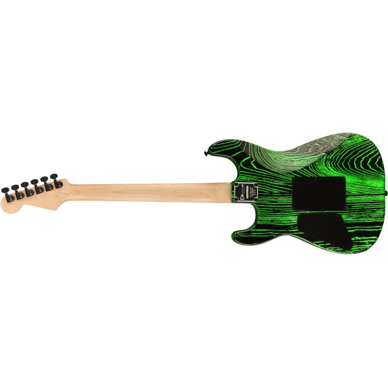 Charvel Pro-Mod San Dimas® Style 1 HH FR E Ash, Ebony Fingerboard, Green Glow