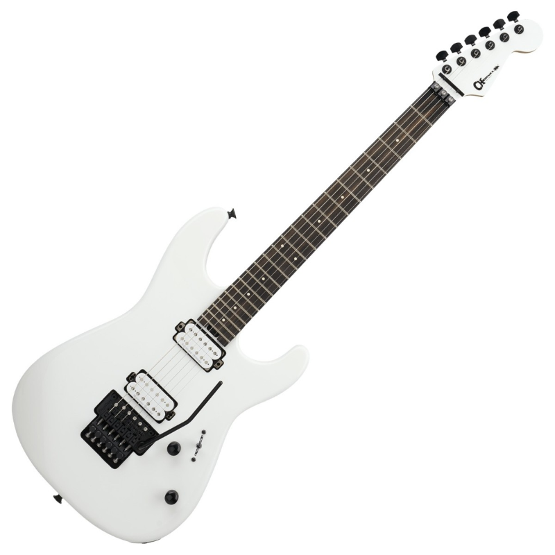 Charvel Pro-Mod Plus San Dimas® Style 1 HH FR E, Ebony Fingerboard, Snow White