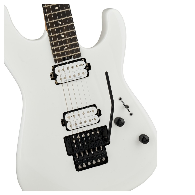 Charvel Pro-Mod Plus San Dimas® Style 1 HH FR E, Ebony Fingerboard, Snow White