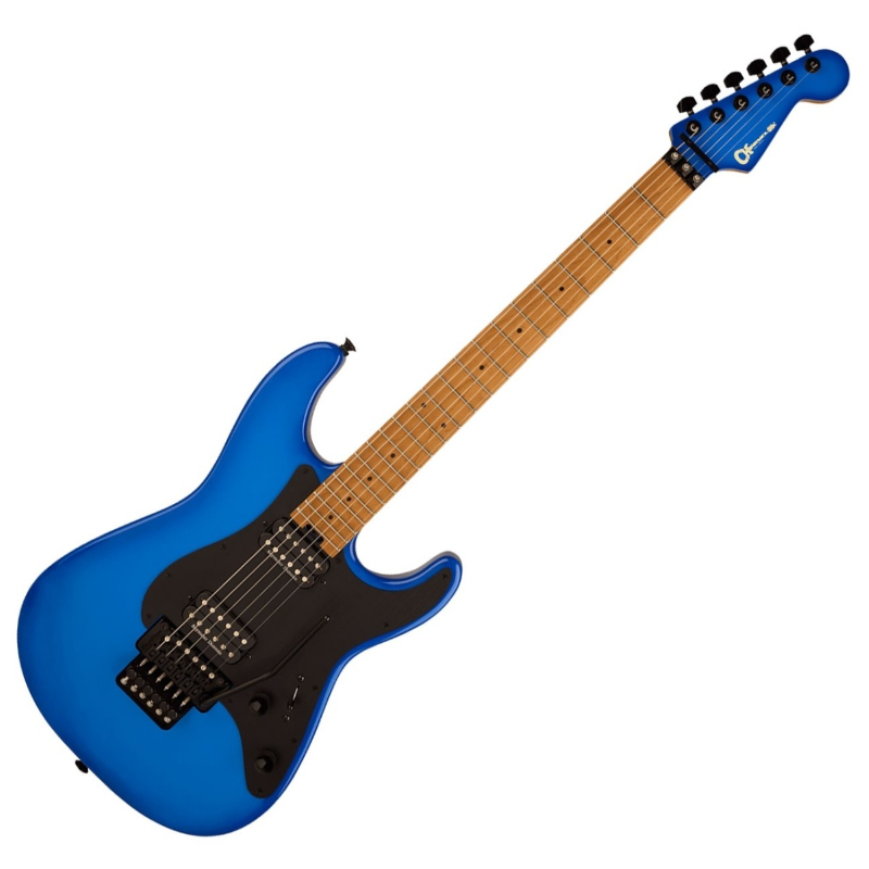 Charvel Pro-Mod Plus So-Cal Style 1 HH FR CM, Caramelized Maple Fingerboard, Blue Burst