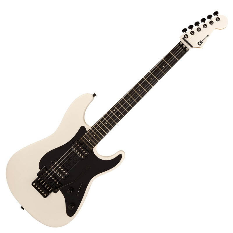Charvel Pro-Mod Plus So-Cal® SC1 Style 1 HH FR EB, Ebony Fingerboard, Snow White