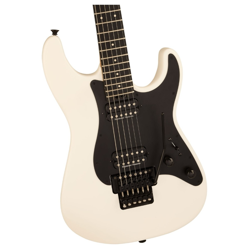 Charvel Pro-Mod Plus So-Cal® SC1 Style 1 HH FR EB, Ebony Fingerboard, Snow White