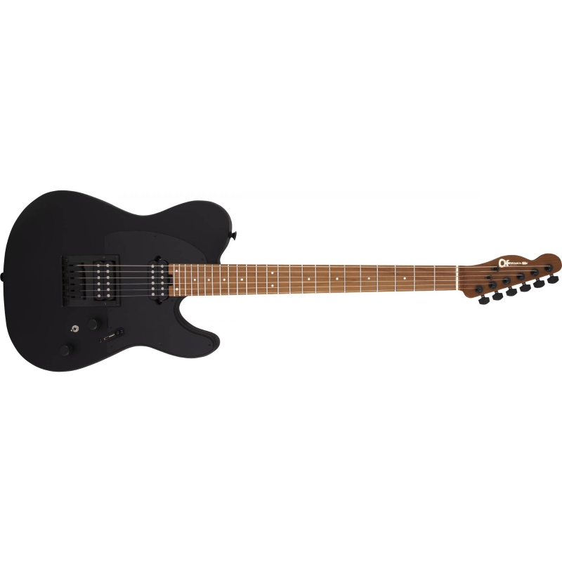 Charvel Pro-Mod So-Cal Style 2 24 HH HT CM, Caramelized Maple Fingerboard, Satin Black