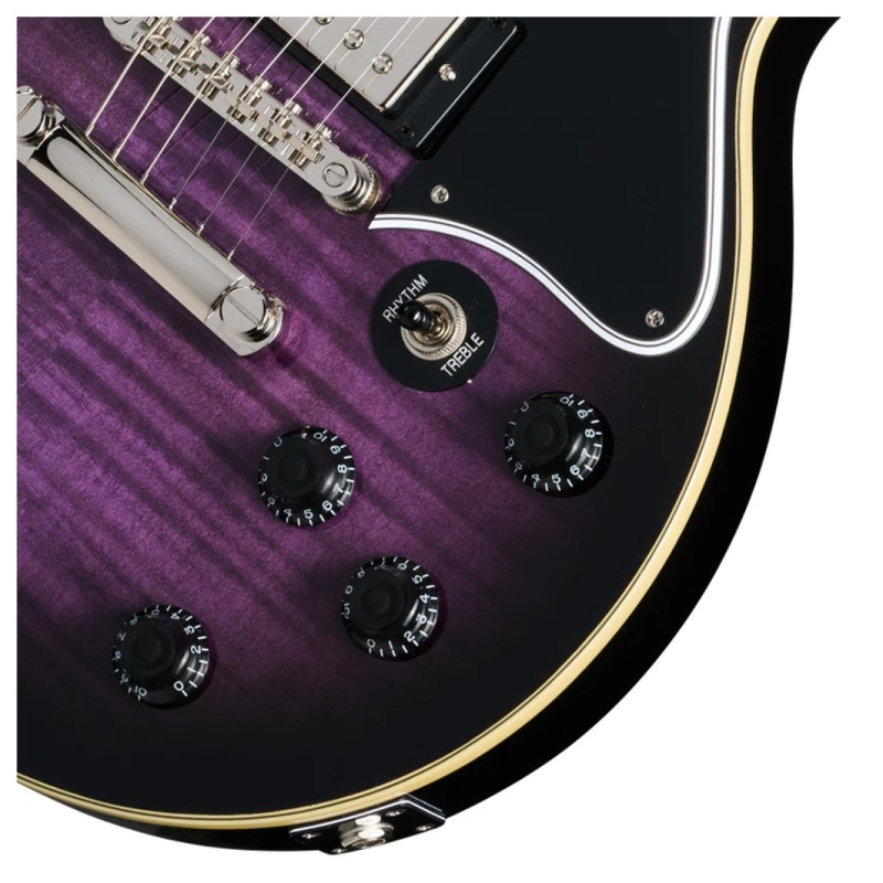 Epiphone Les Paul Special Double Cut Figured Dark Purple Burst EILSDFPBNH1