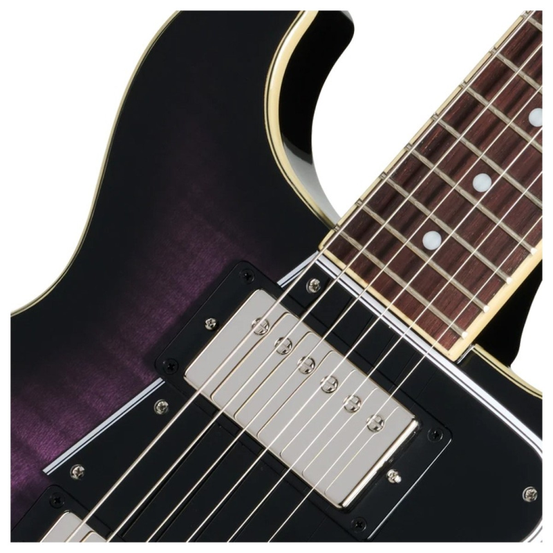 Epiphone Les Paul Special Double Cut Figured Dark Purple Burst EILSDFPBNH1