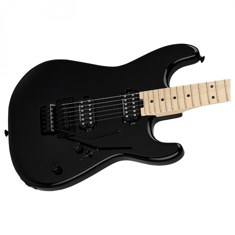 Charvel Pro-Mod San Dimas® Style 1 HH FR MPL, Maple Fingerboard, Gloss Black